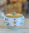 Ceramic jar made in Deruta