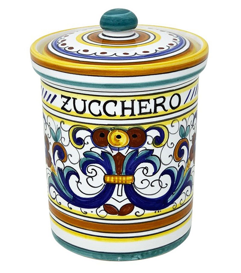 Barattolo in ceramica per lo zucchero