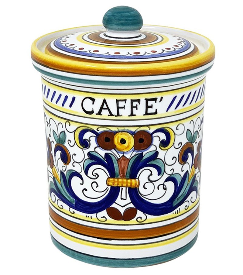 Barattolo in ceramica per il caffe