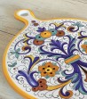 Ceramic Cutting Board Deruta Decor up view