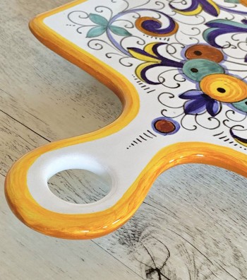 Ceramic cutting  board made in deruta