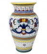 Ceramic vase made in deruta