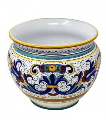 Cachepot in ceramica vista dal alto