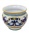 Cachepot in ceramica vista dal alto